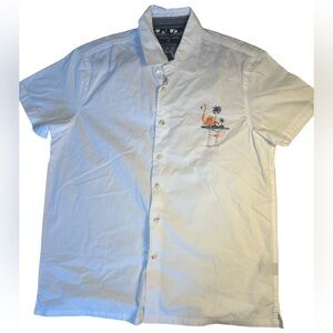 White Flamingo Men's Button Down Shirt